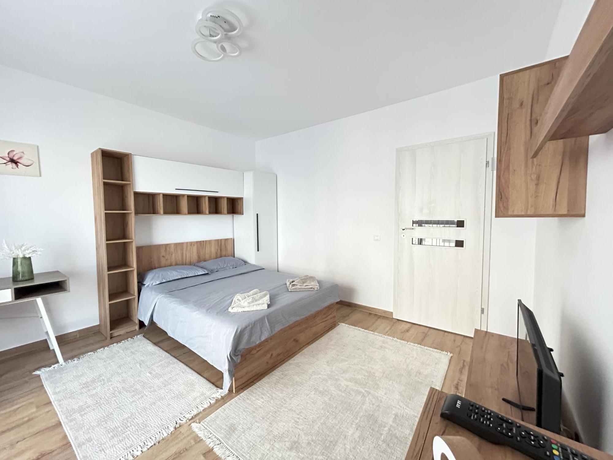 ブカレストUrban Retreat With Balcony At Exigent Plaza - 06アパートメント エクステリア 写真